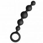 JOYDIVISION Joyballs Anal Wave Short Black Medical Silicone 17.5cm