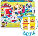 Hasbro Play-Doh, Care 'n Carry Vet, set creativ + 4 cutii de plastilina GRATUIT, set promotional