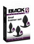 Black Velvets Silicone Trainer Set - 3 Sizes, Soft Touch, Black