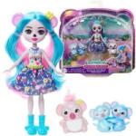 Mattel Enchantimals Kwala Koala panda family doll Joette ZA5107