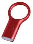 Celexon Lexon Nomaday Keychain with Flashlight dark red LL136DR