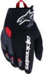 Alpinestars Mănuși de motocicletă Alpinestars Durack gri închis-roșu (AIM120-881)