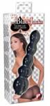 You2Toys Black Jacks Globular Anal Model 18 cm - Flexible PVC, Hanging Cord