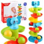 Jokomisiada Track Slide Pyramid Elephant with balls ZA3805