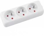 Office Products Looler OFFICE PRODUCTS, 3 sockets, 5m, with grounding, white