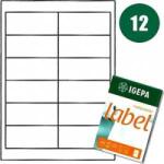 Igepa Group Mondi LABELS A4 IGEPA 96.5 X 42.3 MM WHITE (100)