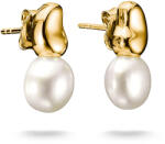 Thomas Sabo Natural Beauty aranyozott fülbevaló édesvízi gyönggyel (H2320-430-14)