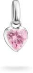 Thomas Sabo januári születésköves rózsaszín szív charm - CC1329-051-9 (CC1329-051-9)