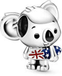 Pandora Moments Szörföző koala ezüst charm (799031C01)