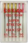 Organ Ace super strech finete 65-90 - 6 buc Organ Needles Super Strech (55440001C) - cusutsibrodat