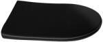  Capac WC, Fluminia, Minerva, SoftClose, Quick Release, negru mat (C2210RBM)
