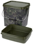 Trakker 13 Ltr Camo Square Container inc tray 13 literes vödör tálcával (216114)