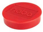 Nobo Mágnes, erős, 38 mm, 10 db, NOBO, piros, 10 db