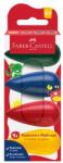 Faber-Castell viaszkréták készlet, 4 különböző szín, 4 db