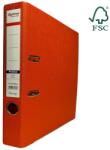 Optima Biblioraft A4 plastifiat interior-exterior, 5 cm, portocaliu, OPTIMA (OP-50055006)
