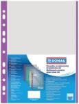 DONAU Folie protectie cu margine color, 40 microni, 100 buc/set, mov, DONAU (DN-1774100PL-23)