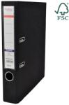 Optima Biblioraft A4 plastifiat interior-exterior, 5 cm, negru, OPTIMA (OP-50055005)