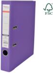 Optima Biblioraft A4 plastifiat interior-exterior, 5 cm, violet, OPTIMA (OP-50055011)