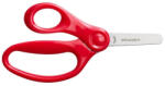 Fiskars gyermekolló 13 cm, piros (1003856P) - biztonságos vágás már 4 éves kortól