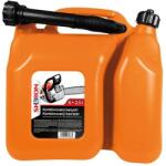 SHERON Canistră pentru combustibil KOMBI 6 l + 2, 5 l pentru ulei Cos de gunoi