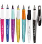 Herlitz Stilou Herlitz My. Pen pentru stangaci diverse culori, blister (11167996)