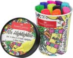 Faber-Castell Textmarker set 10 culori Faber-Castell editie speciala cutie inghetata (FC254695)