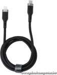 WIWU - Platinum Series USB-C - Lightning kábel 1, 2 m - 30W gyorstöltés, fonott kivitel (6976195097160)