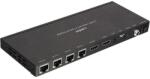 Lindy Splitter Extender Lindy LY-38155, 4 Porturi HDMI, IR 50 metri (Negru) (LY-38155)
