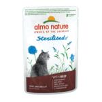 Almo Nature Holistic Sterilized Cat plic pentru pisici sterilizate vită 70 g