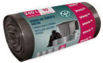 York Szemeteszsák 240 liter 118 x 148 cm 48 mikron 10 db/tekercs York_090550 fekete (090550) - officefirst