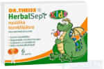 DR THEISS Herbal Sept Kids Nyalóka Torokfájásra 6 Darabos - plazapatika