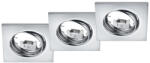 Trio JURA 650000306 beépíthető lámpaszett, 3x15W GU10 (650000306)
