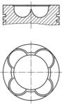 MAHLE dugattyú MAHLE 227 PI 00141 000 for MAN (227 PI 00141 000)
