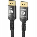  DisplayPort kábel 15 m 40 Gbps 10K 8K 4K Dp v1.4 v1.2 nylon (B0CJQ8VQ2B)