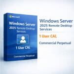 Microsoft Windows Server 2025 Remote Desktop Services Commercial Perpetual (DG7GMGF0PWHB:0001)