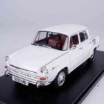 Whitebox Skoda 1000 MB (1968) fehér - 1: 24 méretarányos fém modellautó | Whitebox (WB124162)