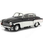Whitebox Wartburg 312 (1971) fekete/fehér - 1: 24 méretarányos fém modellautó | Whitebox (WB124096)