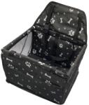  Столче за кола за малки кучета и котки, цвят черен 42 х 34 х 25 см (4277bl)