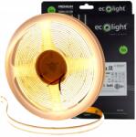 ECOLight Led szalag 24V Pontmentes szalag Cob 1152LED/1m 14W/1m 1750lm/m Meleg 5M (EC61455)