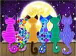 NORIMPEX - Puzzle Tablou Diamant: Pisici 30x40cm - 1 - 39 piese