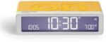 Lexon Ceas cu alarma Lexon Flip Classic X Pantone, Snooze, Display Digital, Luminozitate ajustabila, USB-C, Galben (3660491210523)