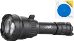 PNI Pachet Lanterna PNI Adventure F300 cu LED in 3 culori, alb, rosu, verde, max. 10W, IPX6 cu sticky Pad Blue inclus (PNI-F300-SPB)