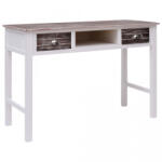 vidaXL Birou de scris, maro, 110 x 45 x 76 cm, lemn (284154) - izocor