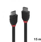 Lindy Cablu HDMI Standard de 15 m, Lindy, Black Line 36469 (36469)
