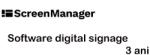 ScreenManager Software digital signage Enterprise SCREENMANAGER 3 ani (SOFT-ScreenManager-3)