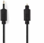Nedis Cablu optic Nedis TosLink tata - mini optic 3.5 mm tata 2m negru (CAGP25100BK20)