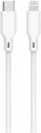 Well Cablu USB TYPE C - Lightning PD 27W 1m alb Well CABLE-USBC/LIGHT-1WE06-WL (CABLE-USBC/LIGHT-1WE06-WL) - drumix