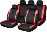 AVEX Set huse scaune auto Premium, model DIAMOND Racer, design Sportiv, universale, ergonomice, Piele Ecologica Matlasata, culoare Negru/Rosu (USVG54)