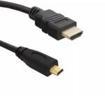 Qoltec Cablu HDMI v1.4 mufa micro HDMI - HDMI mufa 2m negru QOLTEC 50400 (50400) - drumix