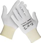 DYKENO snowy 002-k20 / Текстилни найлонови ръкавици - бели 8 (002-k20-08)